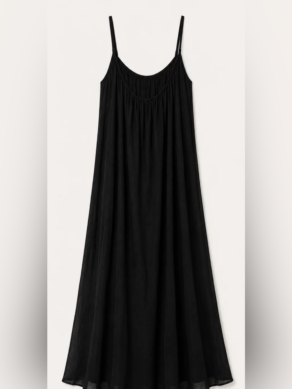 Show Me Your MuMu Black Elastic-Waist Maxi Dress